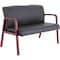 Lorell LOVESEAT, WOOD, BLK/MAH LLR40211 - alternate 1